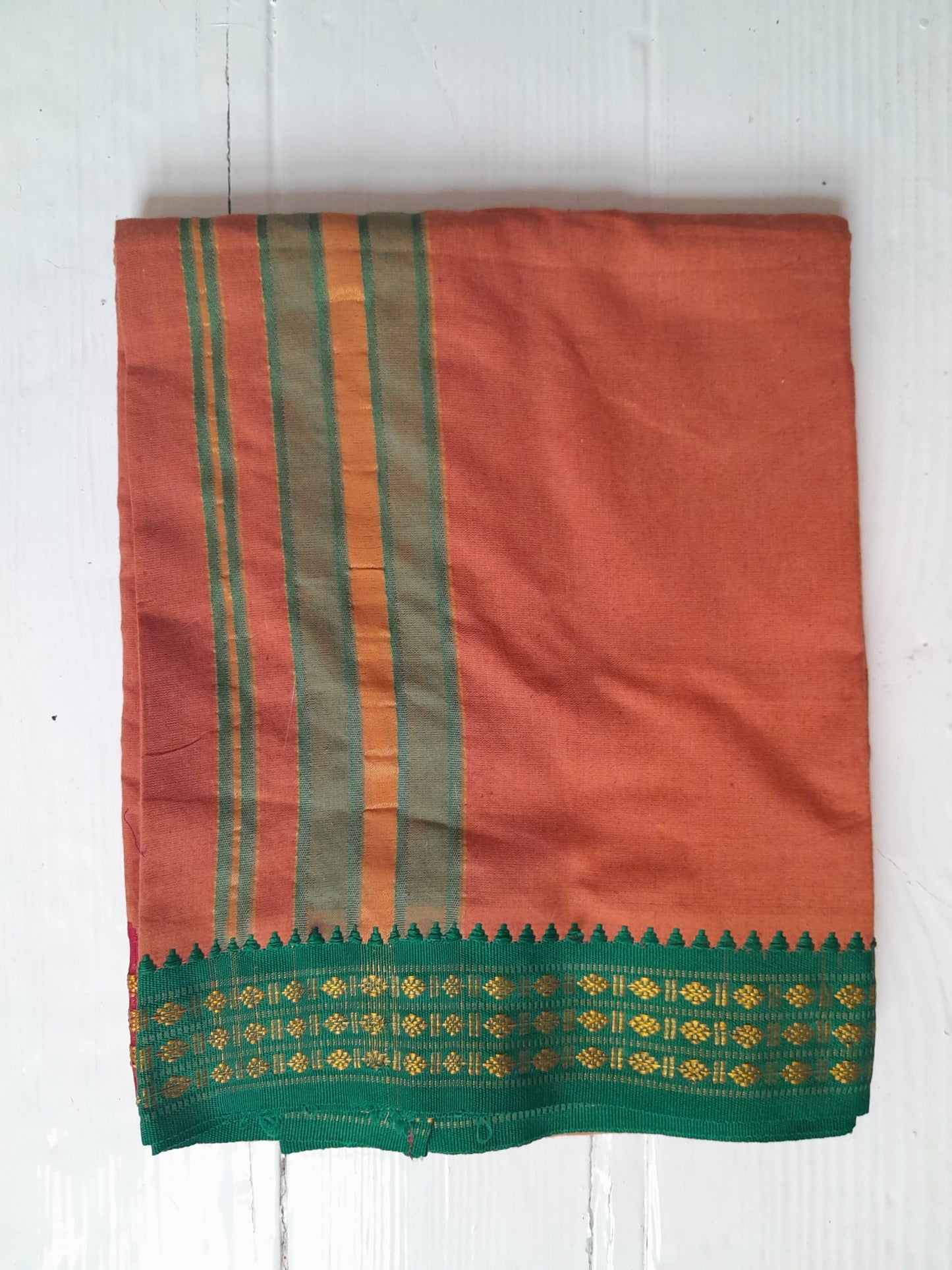 Mysore Lungi - Ornate Edging